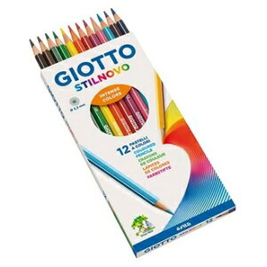 【義大利 GIOTTO】256500 STILNOVO 學用六角彩色鉛筆 12色/盒