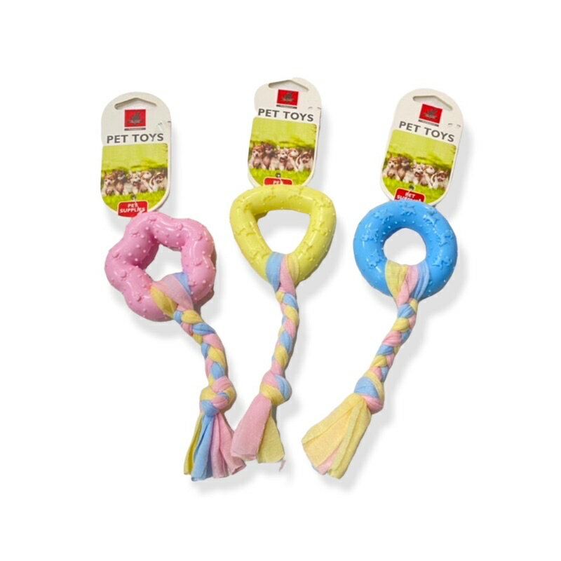 【寵物花園】【隨機出貨】Mr.Bar 45系列布條耐咬玩具  拉繩/耐咬/紓壓/棉繩