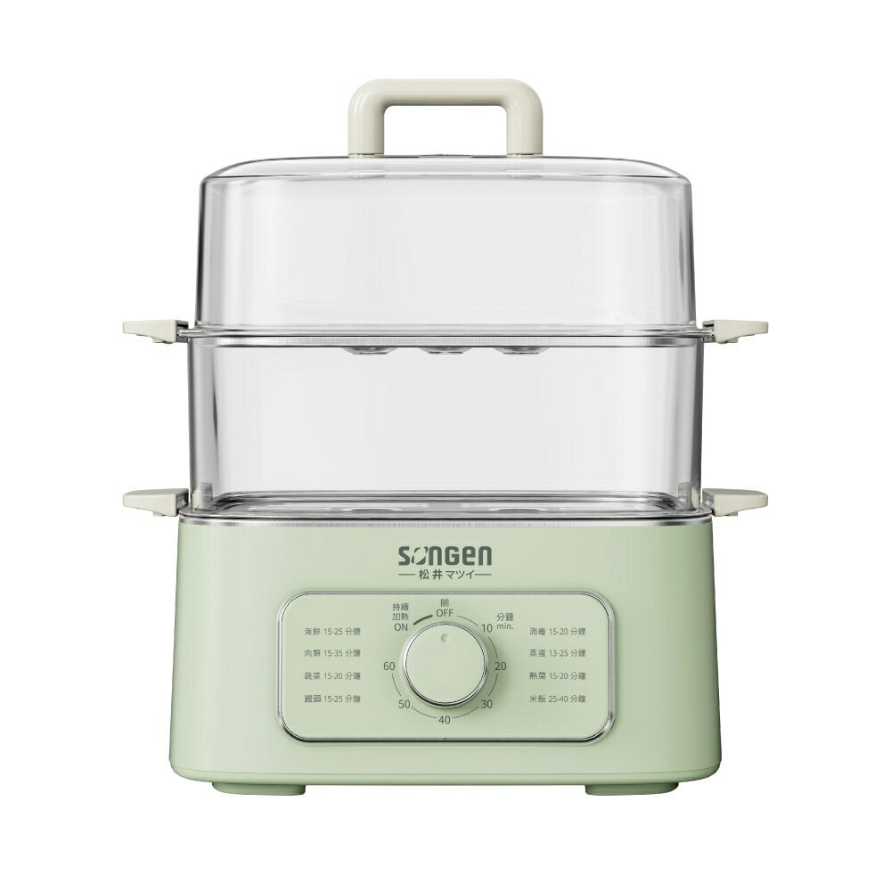 【現貨兩色】SONGEN 松井 多功能雙層蒸煮鍋/電火鍋/電蒸鍋/美食鍋/料理鍋 SG-1011MS 2