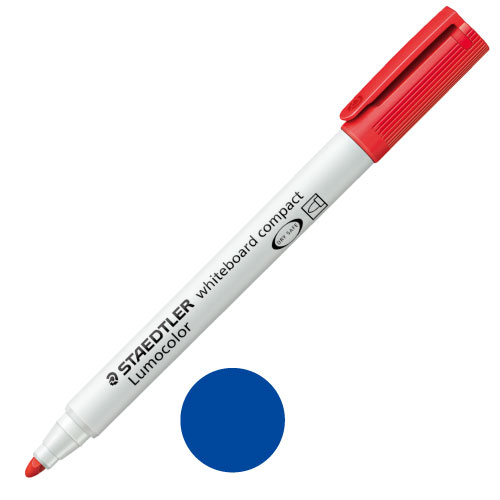 STAEDTLER MS341-3 藍 輕巧白板筆/支
