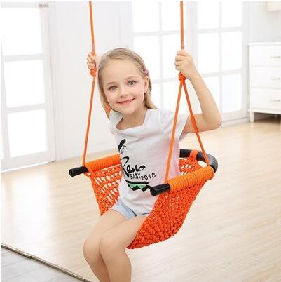 兒童秋千室內外小孩玩具家用蕩秋千戶外寶寶吊椅嬰幼兒繩網座椅
