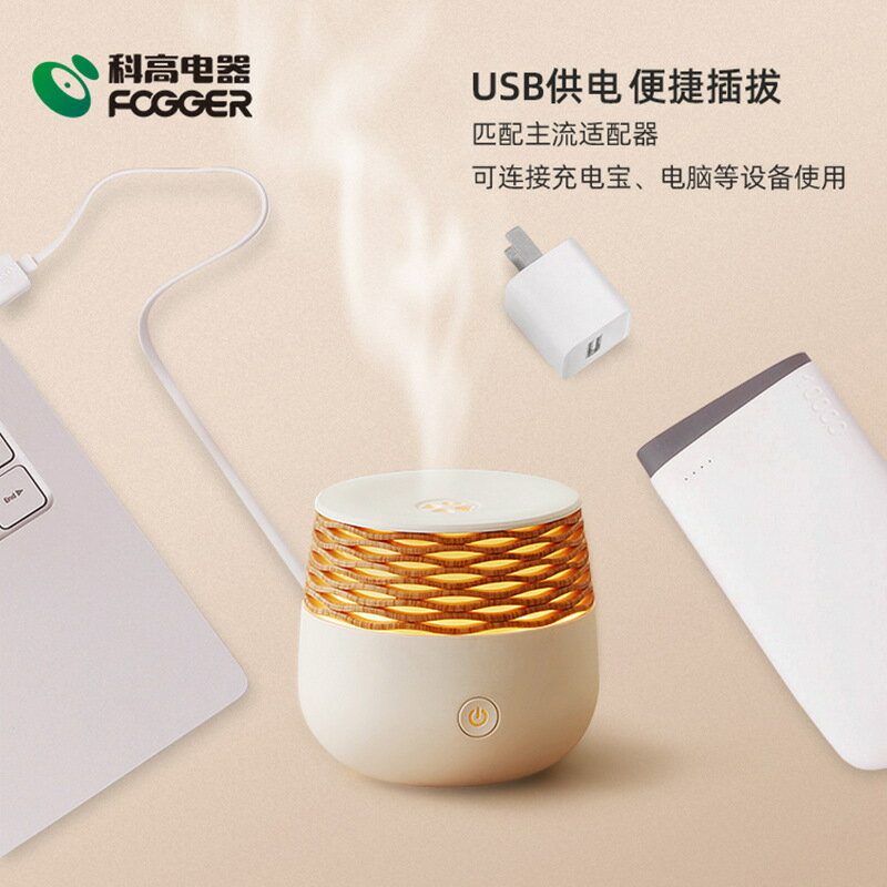 貼牌定製辦公室藤條USB桌面迷你香薰機精油加濕器家用便攜 pc6181