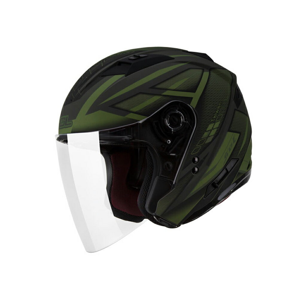 【SOL Helmets】SO-7開放式安全帽 (國旗_消光軍綠/黑) ｜ SOL安全帽官方商城