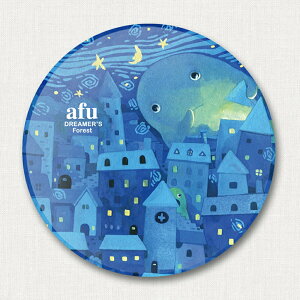 AFU - L04 afu陶瓷吸水杯墊-單純的星夜