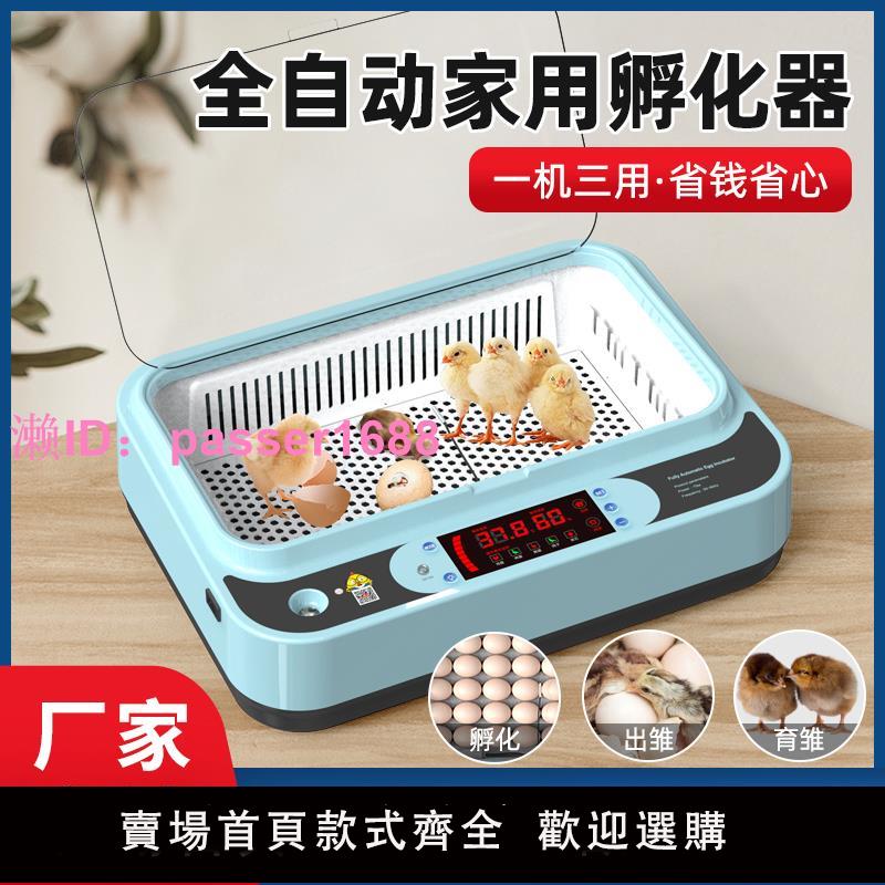 孵化機蘆丁雞孵化器小型家用全自動智慧孵化箱小雞鴨鵝種蛋孵蛋器