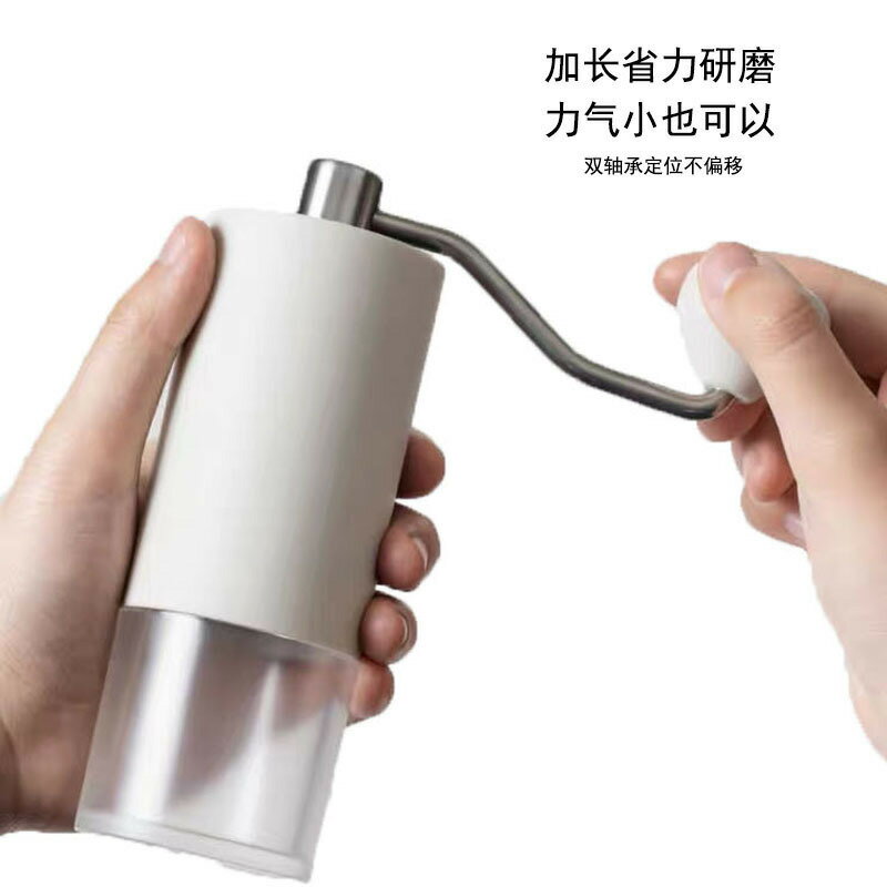手搖磨豆機304不銹鋼模芯咖啡研磨器塑膠款不銹鋼噴漆咖啡研磨【宜家良品百貨】