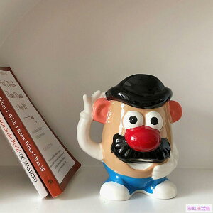 玩具總動員馬克杯創意陶瓷卡通杯大容量杯牛奶咖啡杯家用情侶水杯