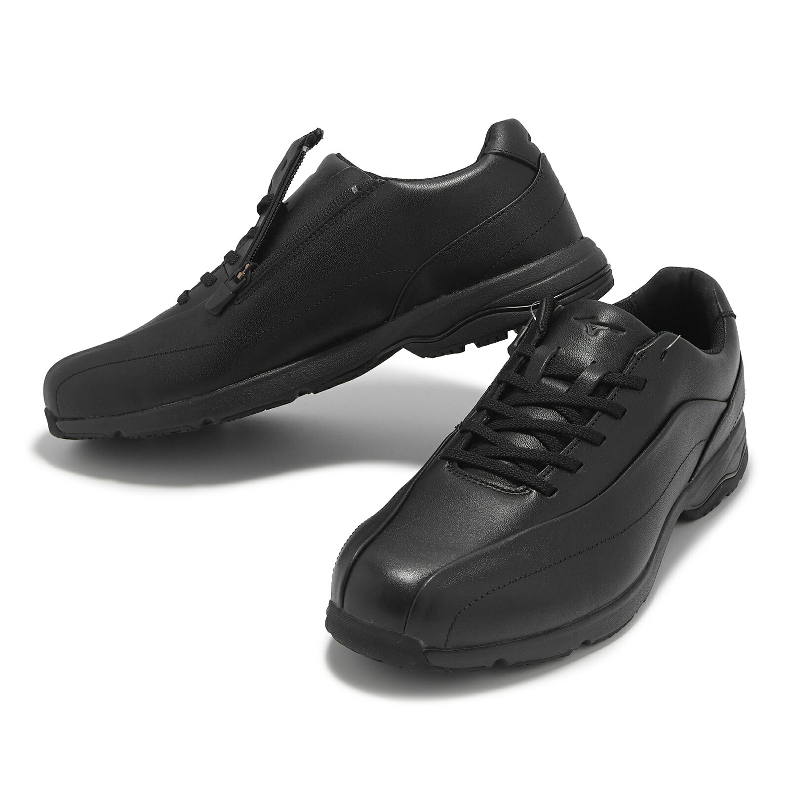 Mizuno 健走鞋 LD40 VII 男鞋 黑 牛皮 緩衝 止滑 休閒鞋 皮鞋 美津濃 B1GC2401-09 6