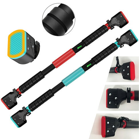 ISONA 72-170公分引體向上單槓 健身單槓 引體向上桿 門框單槓 家用家用免鑽孔防掉落 0