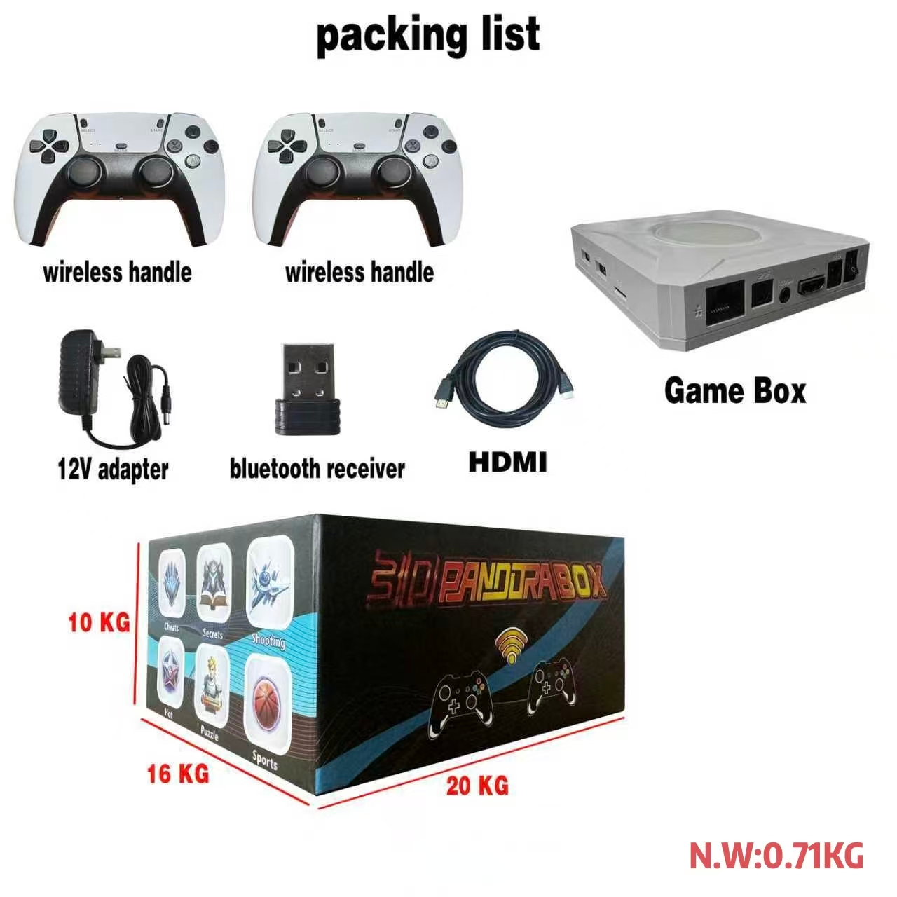 領券折300| 新品PSP遊戲盒WIFI電視遊戲機無線雙手把懷舊復古家庭街機 4