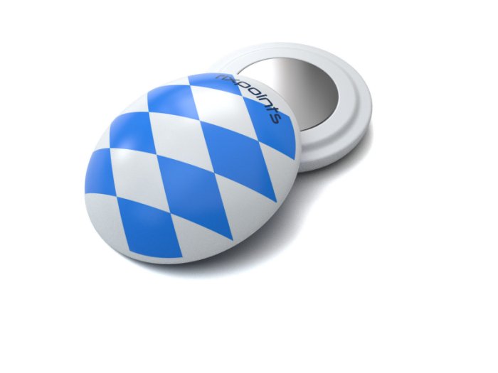 騎跑泳者-德國騛點/Fixpoints號碼布磁扣 (巴伐利亞) NEW款式