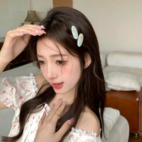 【台灣現貨】時尚配件 髮飾 髮夾 鯊魚夾 大嘴夾 邊夾 2025新款秋冬毛絨髮夾拍照氛圍感神器髮卡高階感女生夾子髮飾頭飾 0