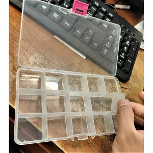 155 - DIY手工藝配件盒/串珠盒(15格)