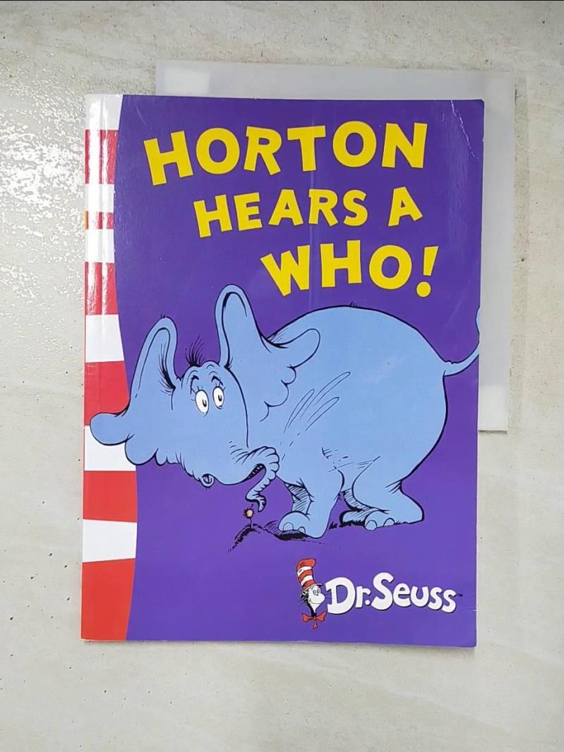 【書寶二手書T2／電玩攻略_KP2】Dr. Seuss Yellow Back Book: Horton Hears A Who!_Dr. Seuss