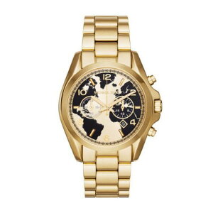 『Marc Jacobs旗艦店』美國代購 Michael Kors 新款地圖圖騰金色精鋼腕錶