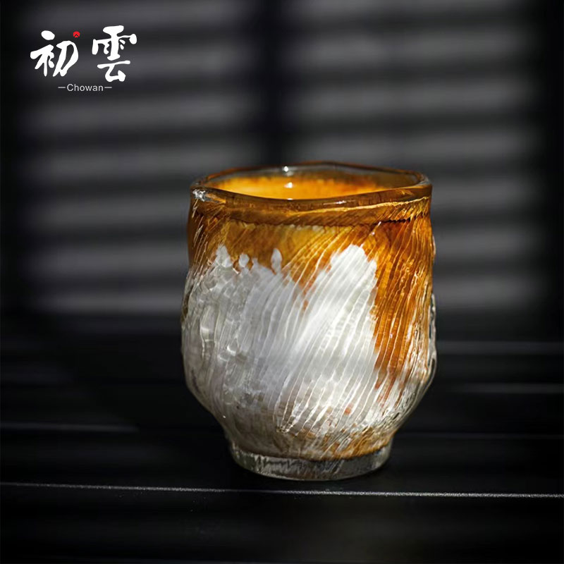 初雲醺風美式DIRTY臟咖啡杯/中古玻璃杯酒杯原創設計威士忌杯水杯