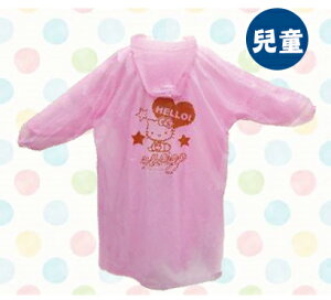 Hello Kitty 兒童輕便雨衣，凱蒂貓/雨具/隨身攜帶/輕便雨衣，X射線【C656840】