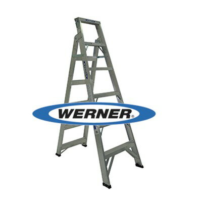 美國Werner穩耐安全鋁梯-DP366AZ 鋁合金兩用梯(梯長1.8m) 梯子 直梯 (出貨後即無法退換貨，請下單確認好尺寸規格)