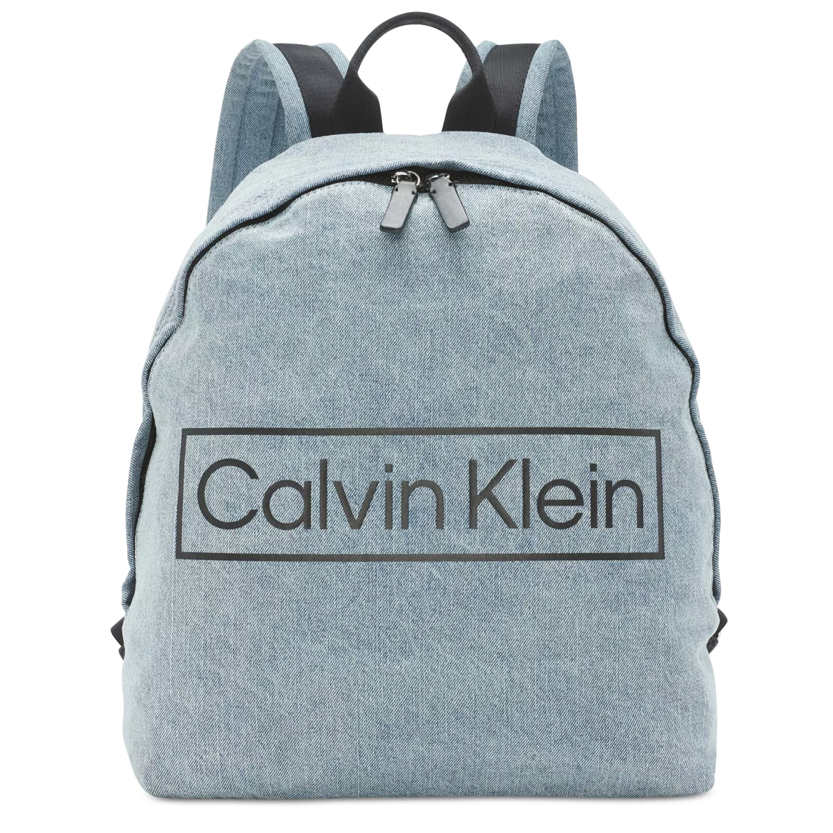 Calvin Klein 牛仔布拉鍊後背包 休閒後背包 後背包 C74555 CK(現貨)▶指定Outlet商品5折起☆現貨