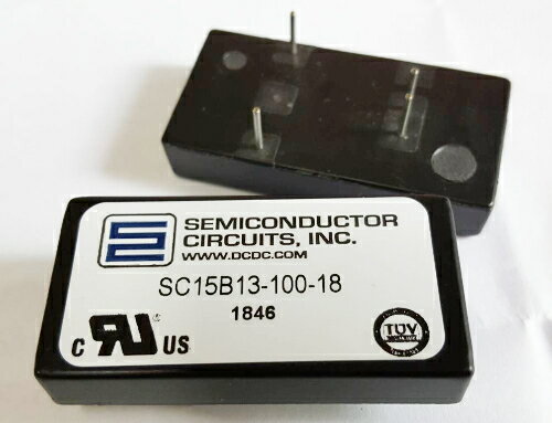 SC15B13-100-18 SEMICONDUCTOR CIRCUITS, DC/DC電源轉換器(含稅)【佑齊企業 iCmore】