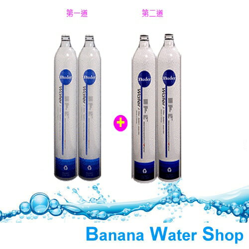 【Banana Water Shop】【免運費】半年份-普德 Buder 拋棄式濾心RO-1101二支/RO-1202二支