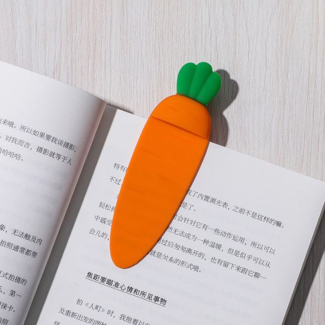 [Hare.D]紅蘿蔔造型 書籤 3D書籤 送禮 禮品 可愛書籤 個性 創意 文具
