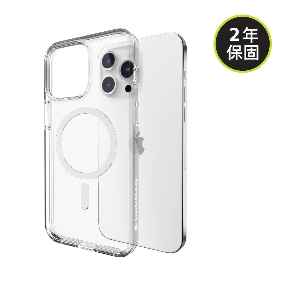 【SwitchEasy】【i15系列】Pure M 極抗黃透明防摔手機殼（支援MagSafe）