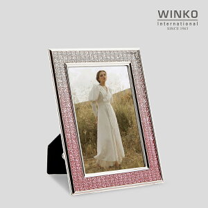 WINKO|閃粉金屬玻璃相框精致簡約北歐美式擺臺輕奢創意端午節禮物