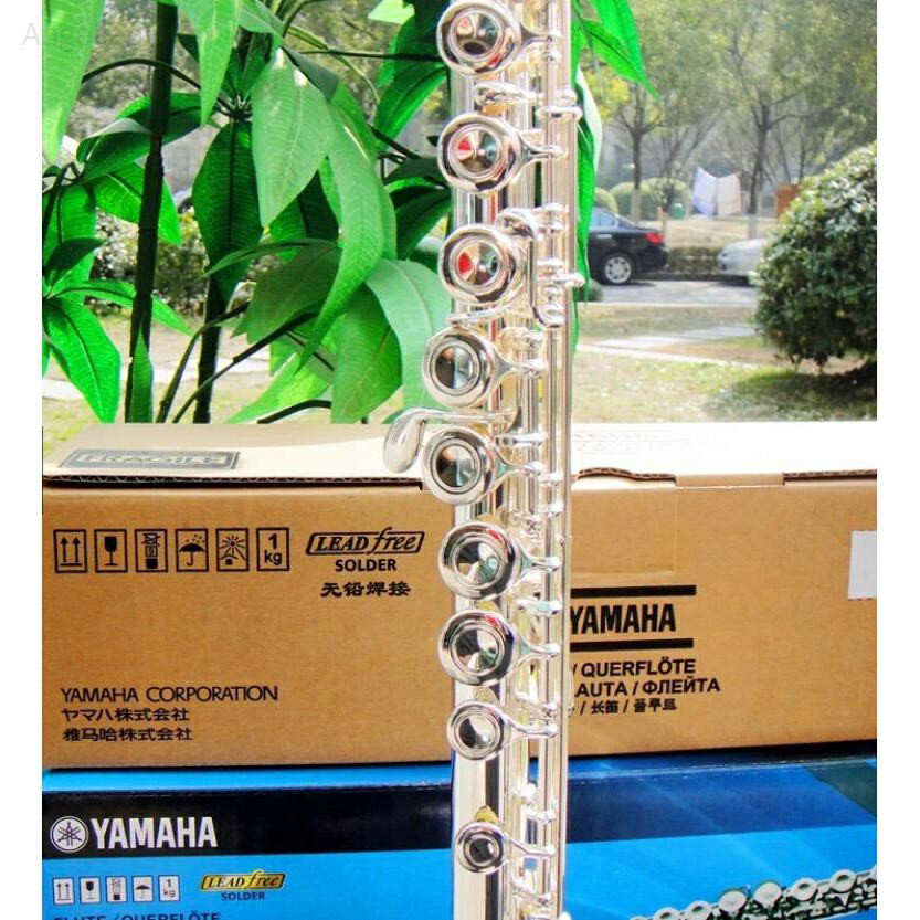 APP下單享點數9%｜山葉 Yamaha YFL-211SL鎳銀笛原裝正品C鍵16閉孔/17開芯鍍銀笛子