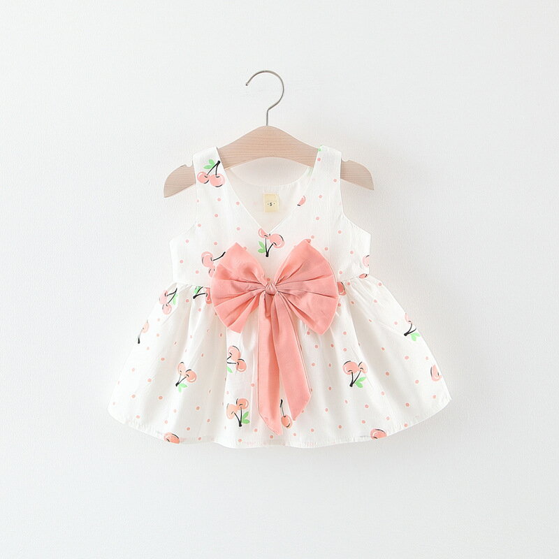 2022女寶寶夏裝新款公主裙6個月嬰兒衣服1-3歲女童純棉短袖連衣裙
