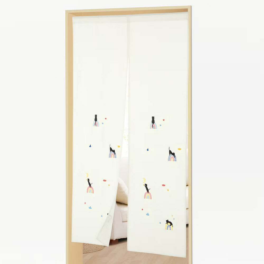 門簾 貓 QR-CAT05 85×150 NITORI宜得利家居