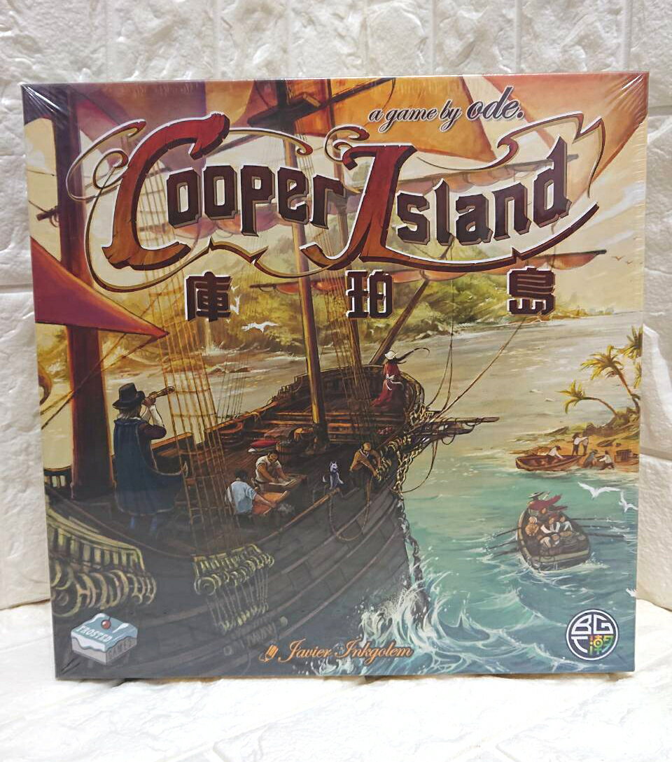 【桌遊侍】庫珀島Cooper Island 正版實體店面快速出貨 《免運.再送充足牌套》庫伯島.庫博.重策.拓荒者