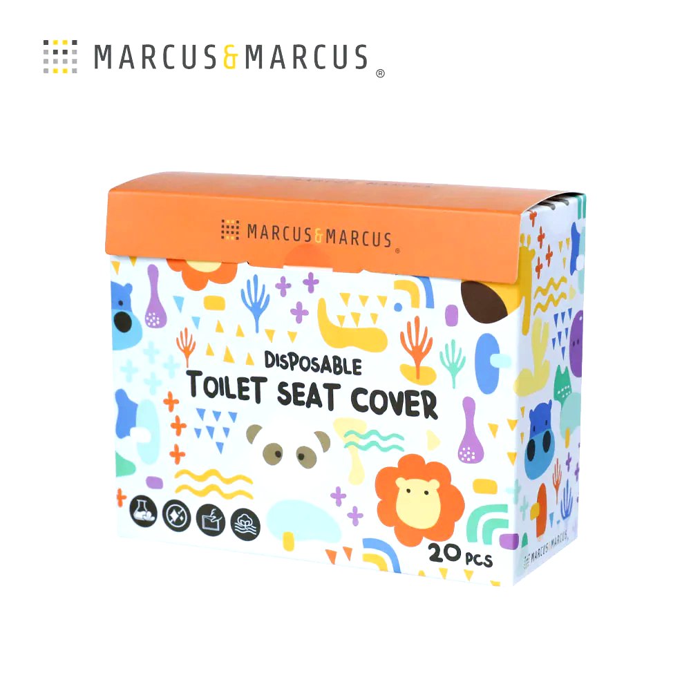 Marcus&Marcus 拋棄式防水馬桶坐墊20入★衛立兒生活館★