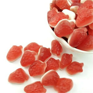 嘗甜頭 雙層草莓 200公克 草莓口味 QQ糖 軟糖 造型軟糖 進口 捷克