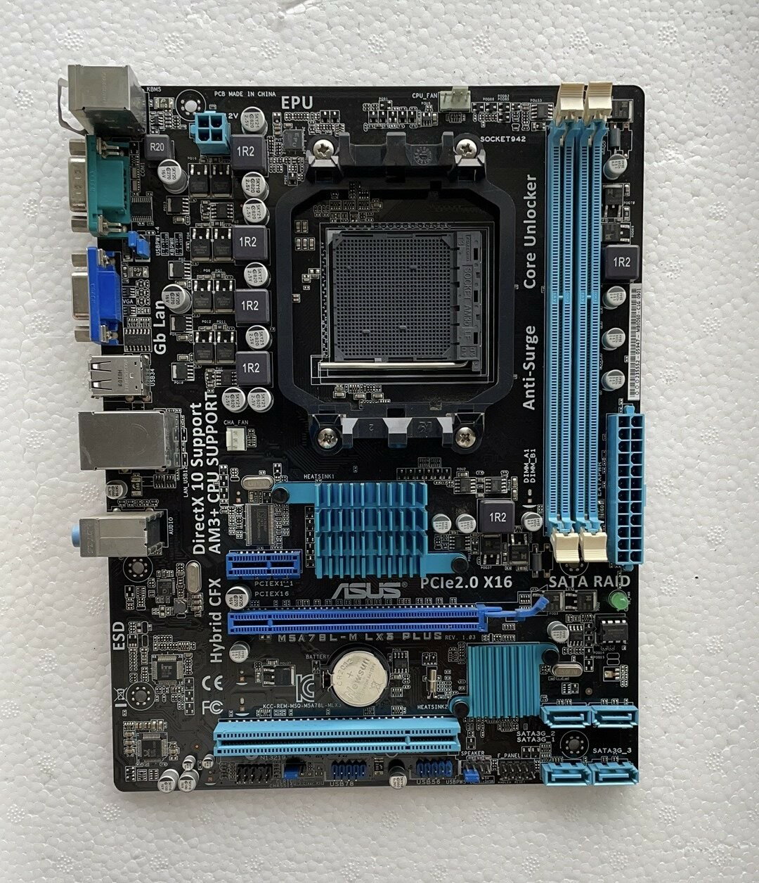 {保固一年 可打統編}華碩 M5A78L-M LX3 PLUS 全固態 AM3b主機板 EPU 整合顯示卡 支援FX