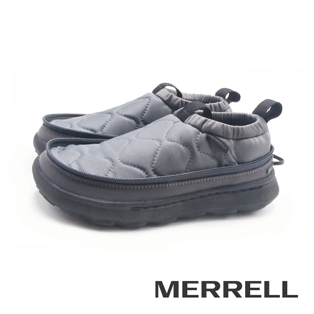 MERRELL(女)HUT MOC 2 PACKABLE PLUS 輕量拉鍊懶人休閒鞋 女鞋-金屬灰色 治裝激推