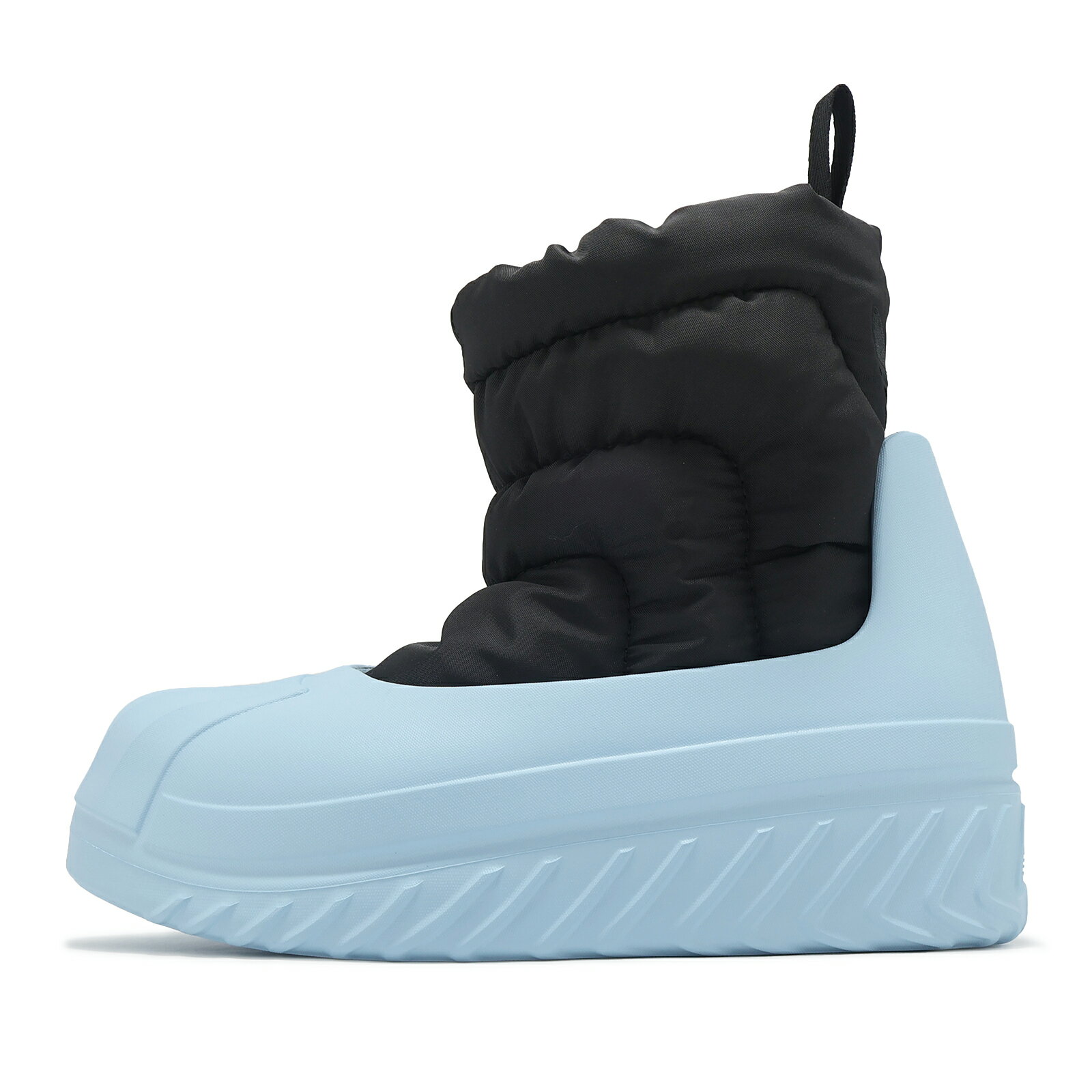 adidas 防水雨靴 AdiFom Superstar Winter Boot 女鞋 藍黑 套入式 靴子 愛迪達 IG2162