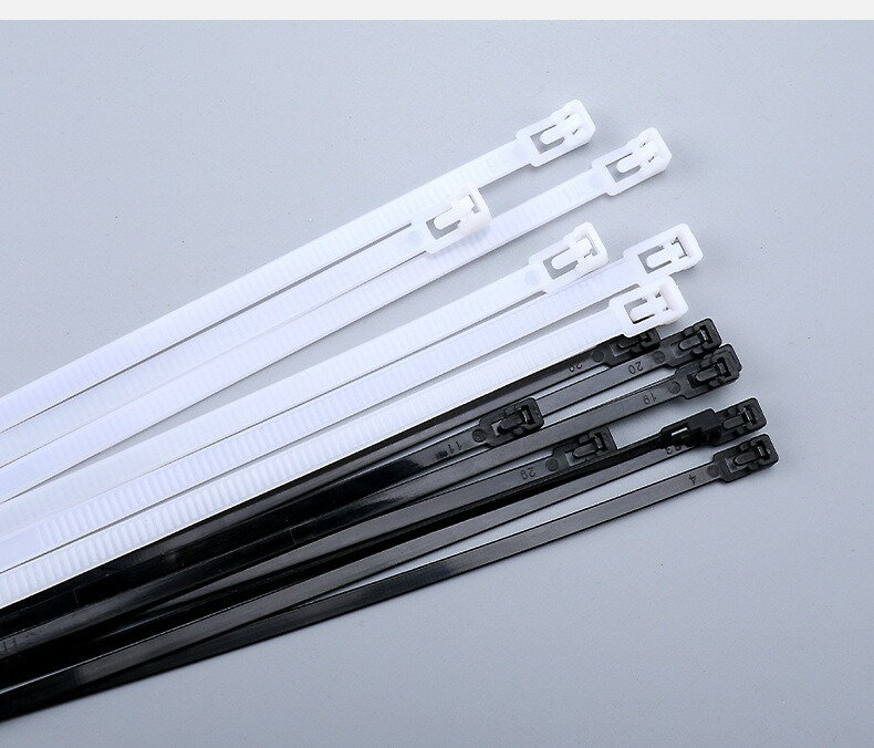 【活扣束帶】可重複使用束帶 活扣扎帶 扎線帶 束帶 活扣尼龍束帶 塑膠束帶 尼龍紮線帶 整線器 電線 3