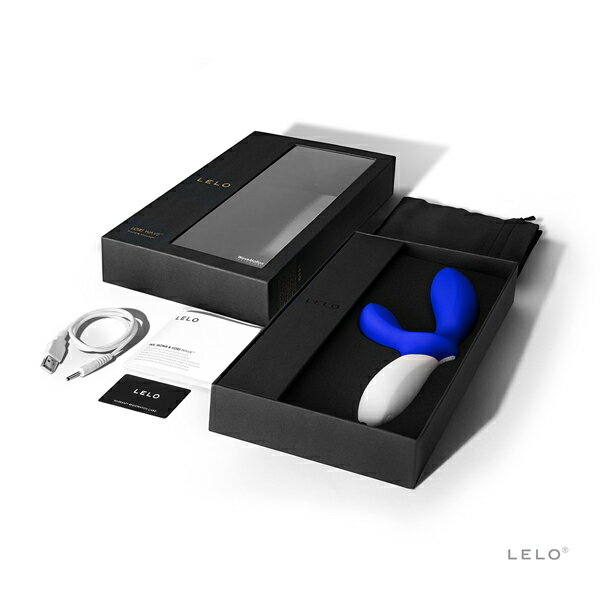 LELO LOKI WAVE 洛基 浪潮 首創仿手指挑逗技術 G點前列腺按摩棒 雙色-寶石藍