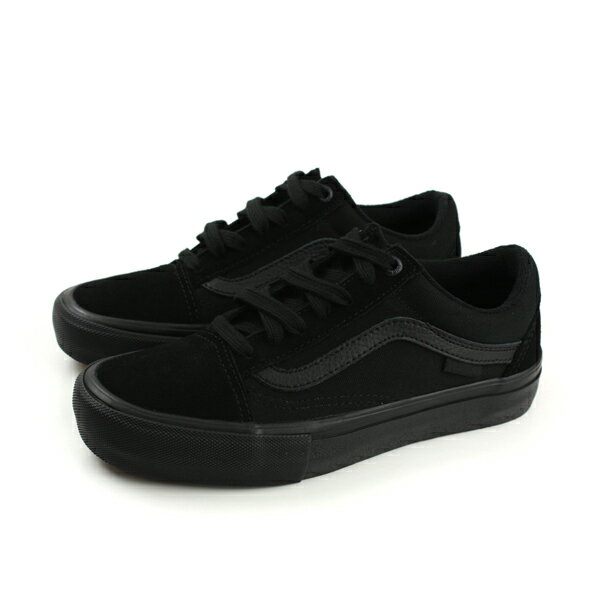 VANS Old Skool Pro Blackout 休閒布鞋 綁帶 黑色 男鞋 C020502 no487