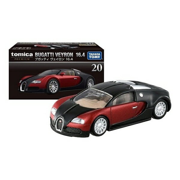 【震撼精品百貨】 TOMICA多美 TOMICA 多美小汽車 PRM20 布加迪 Veyron 16.4 紅黑*13187 震撼日式精品百貨