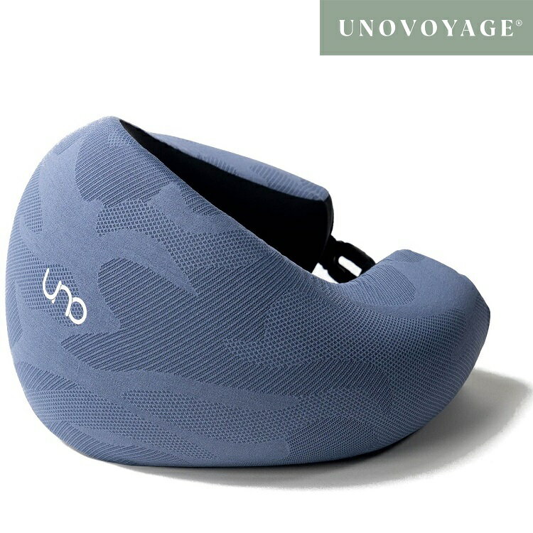 UNOVOYAGE UNO Knit 織麻頸枕/旅行枕/U型枕 雪梨藍