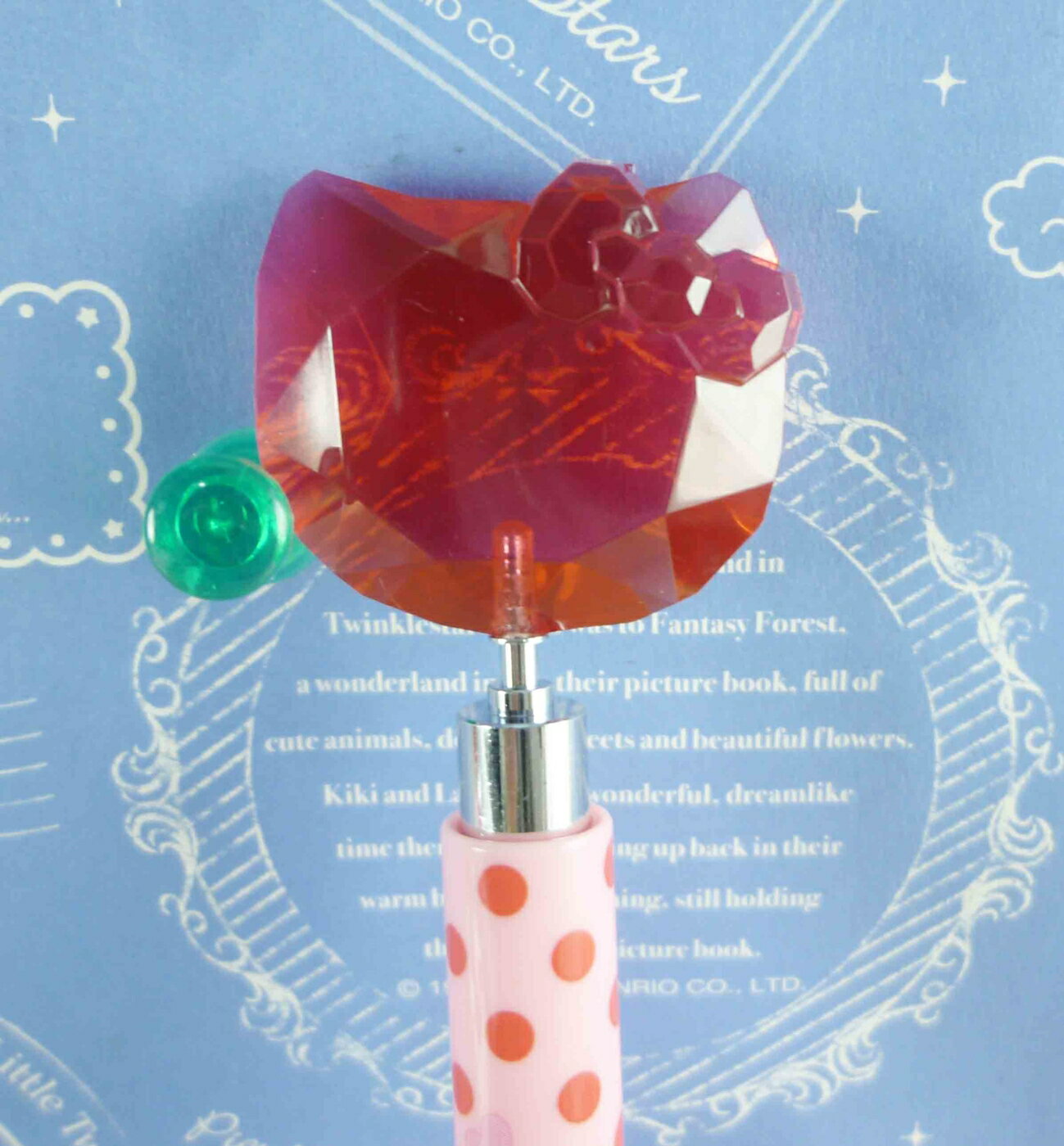 【震撼精品百貨】Hello Kitty 凱蒂貓 KITTY造型自動鉛筆-大頭造型-紅色 震撼日式精品百貨
