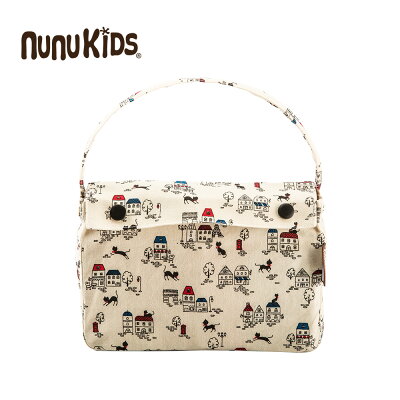 【nunuKIDS】多用途隨身手拿包 - 童話小鎮