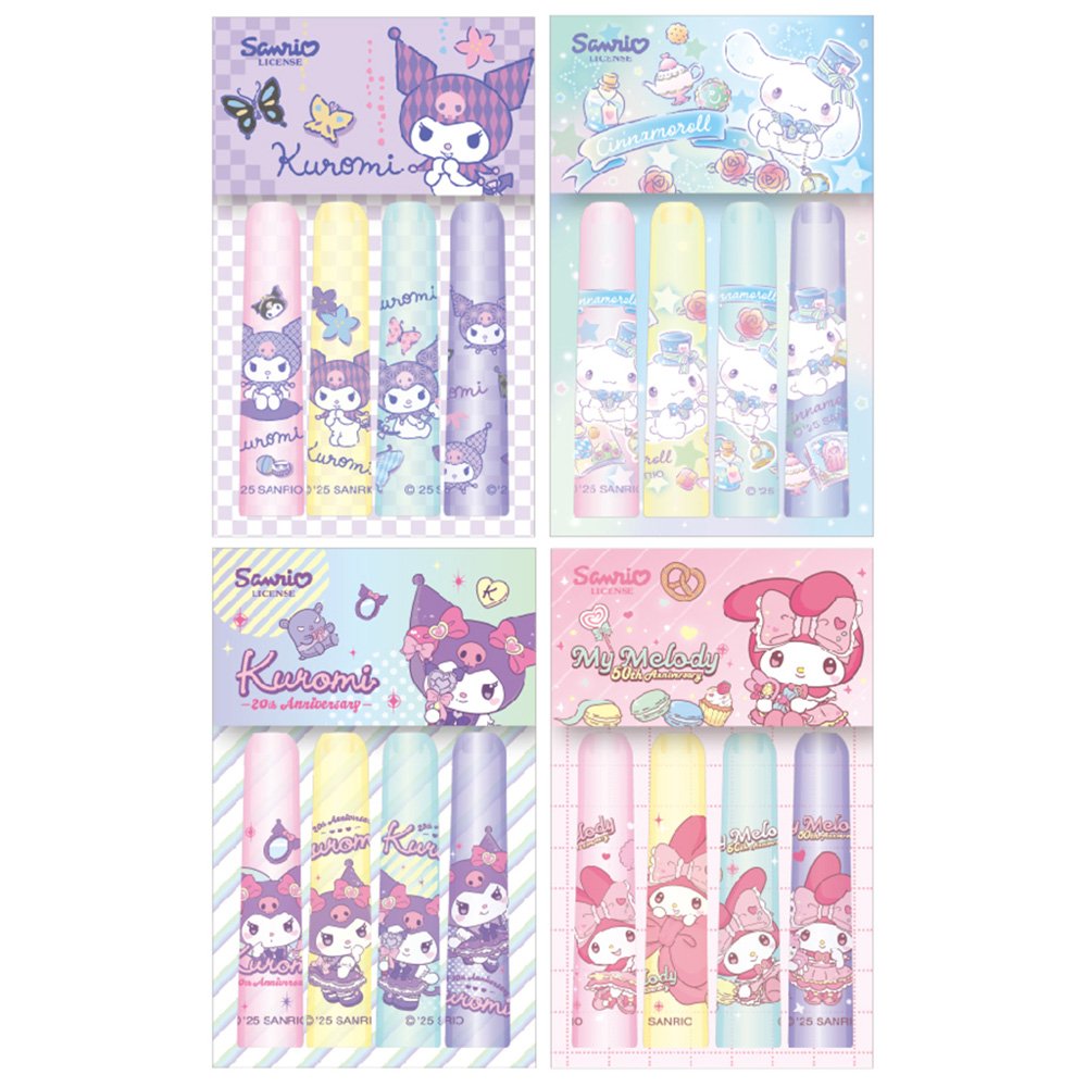 三麗鷗鉛筆筆蓋4入【九乘九購物網】