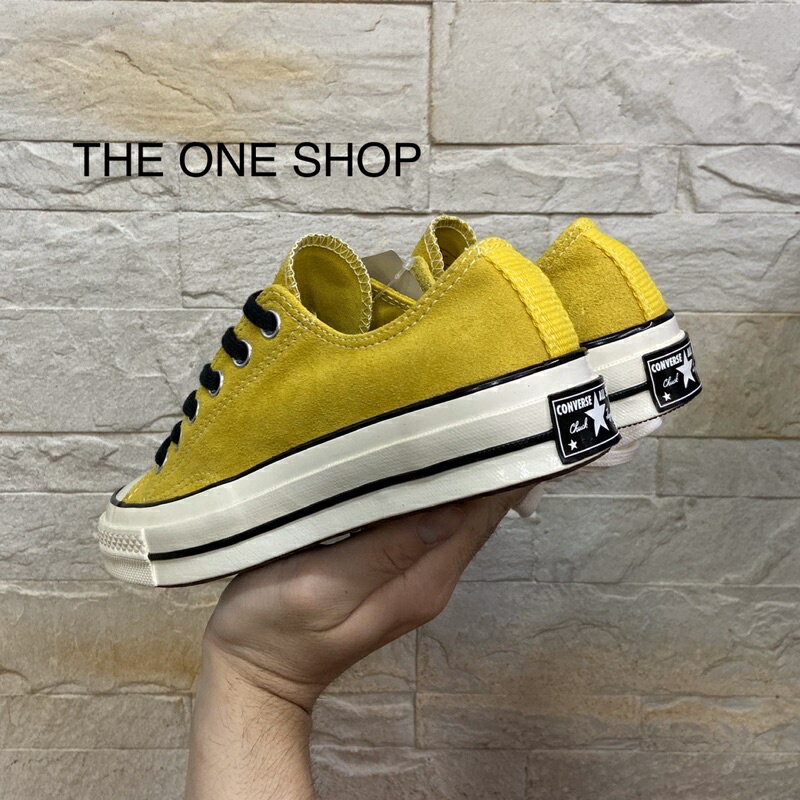 TheOneShop Converse 1970s 70s 麂皮 低筒 黃色 三星標 復刻 帆布鞋 163760C 7