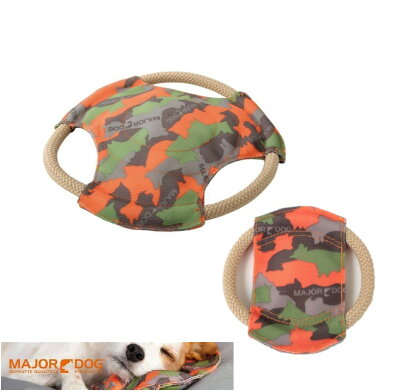 德國 Major Dog 發聲飛碟 狗狗布玩具 訓犬玩具 耐咬玩具 互動玩具 小狗玩具