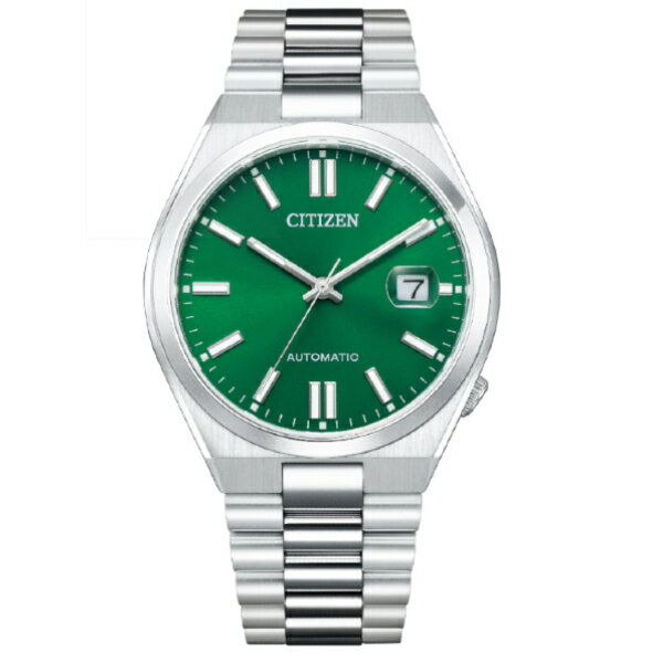 CITIZEN 星辰 NJ0150-81X 聖誕節推薦款 綠色面盤自動上鍊機械男錶 40MM｜樂天全館特惠中★指定刷卡回饋10%