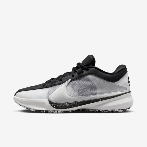 Nike Zoom Freak 5 EP [DX4996-101] 男 籃球鞋 運動 球鞋 字母哥 緩震 包覆 白黑