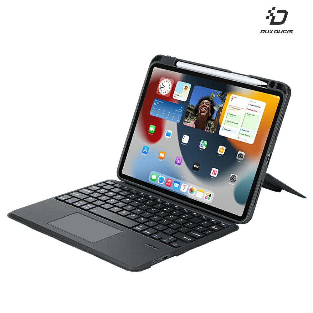DUX DUCIS iPad Air 4/5/6(M2)/Pro 2/3/4(M2) DK 鍵盤保護套